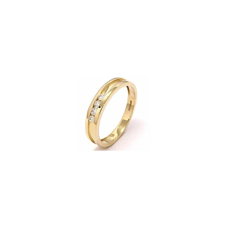 goud ring in 8 karaat goud