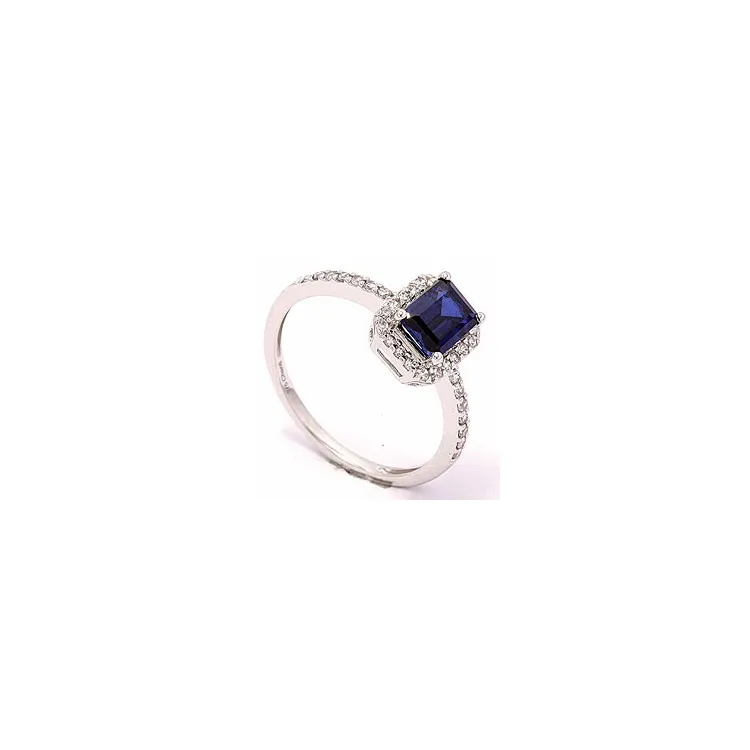 ring in 8 karaat witgoud
