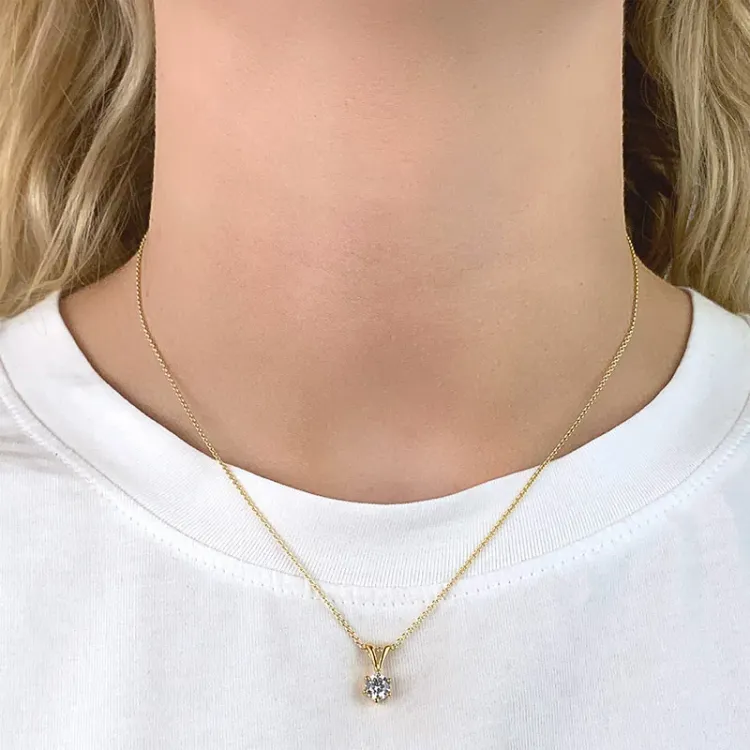 rond hanger in 9 karaat goud - Gold Collection