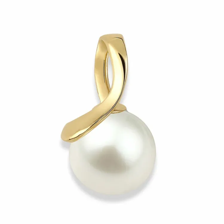 parel hanger in 9 karaat goud - Gold Collection