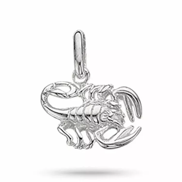 Scrouples sterrenbeeld schorpioen hanger in zilver