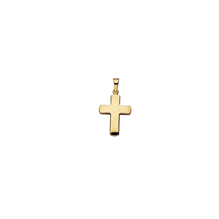 14,5 x 19,5 mm Scrouples kruis hanger in 8 karaat goud