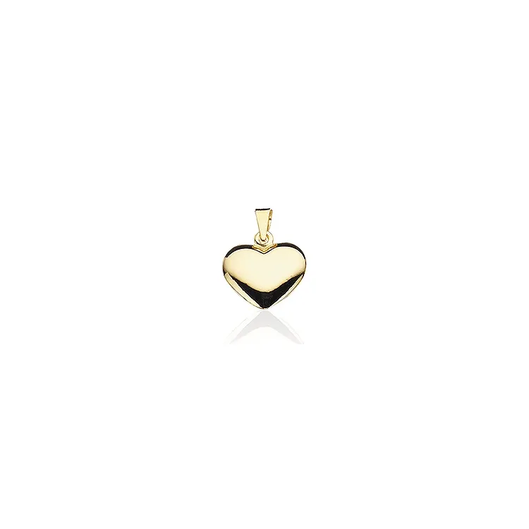 Scrouples hart hanger in verguld sterlingzilver