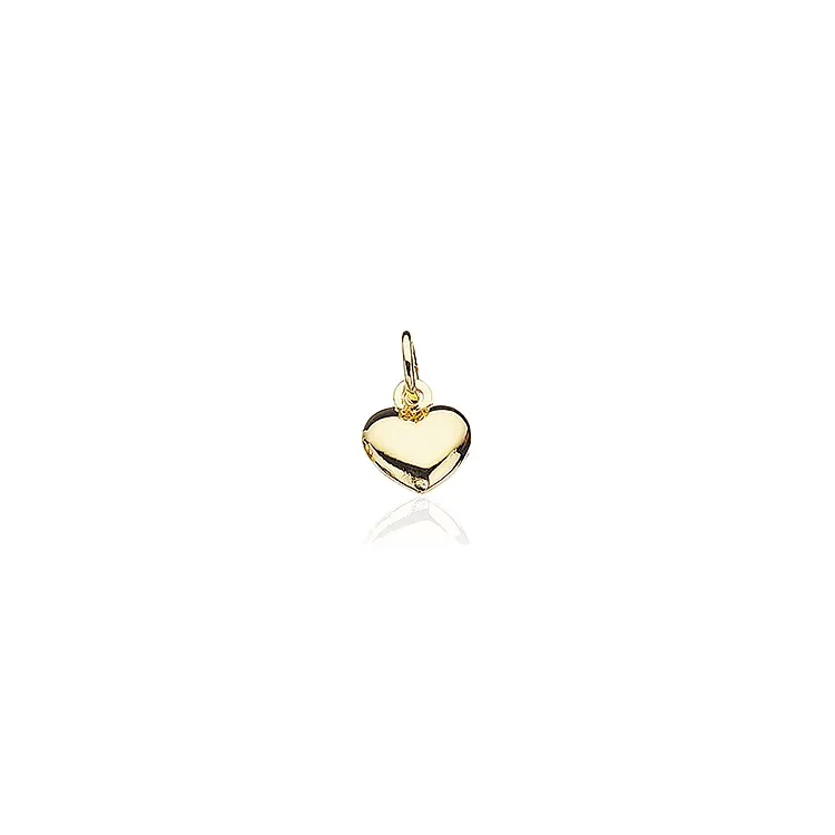 Scrouples hart hanger in verguld sterlingzilver