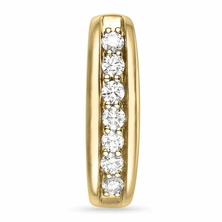 Diamant hanger in 14 caraat goud 0,22 ct