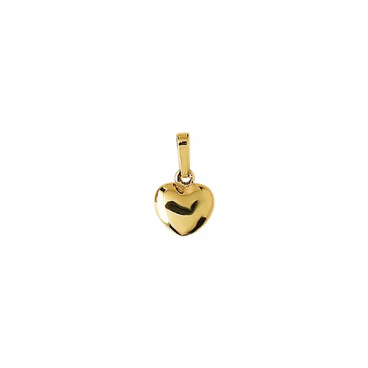 8 x 9 mm Aagaard hart hanger in 8 karaat goud