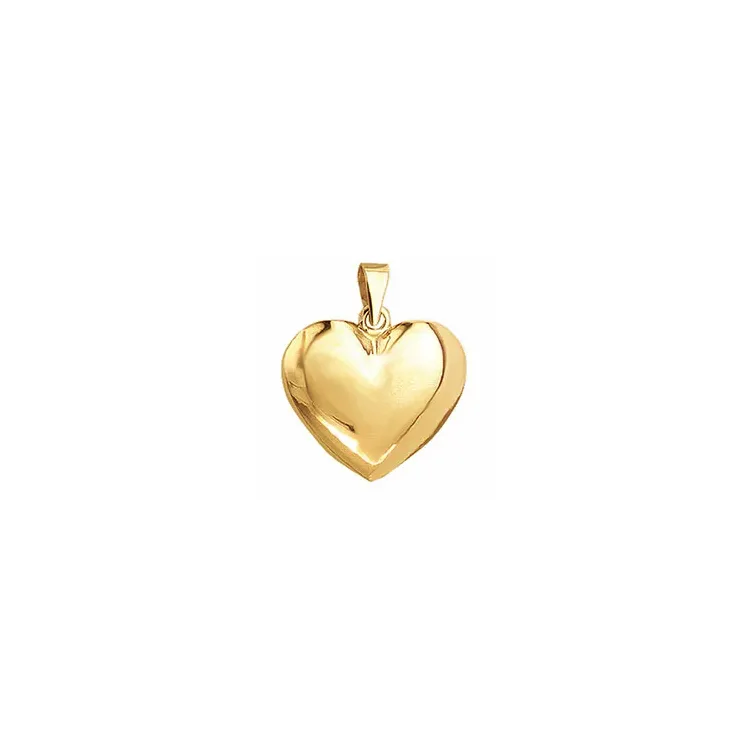 15 x 16 mm Aagaard hart hanger in 8 karaat goud