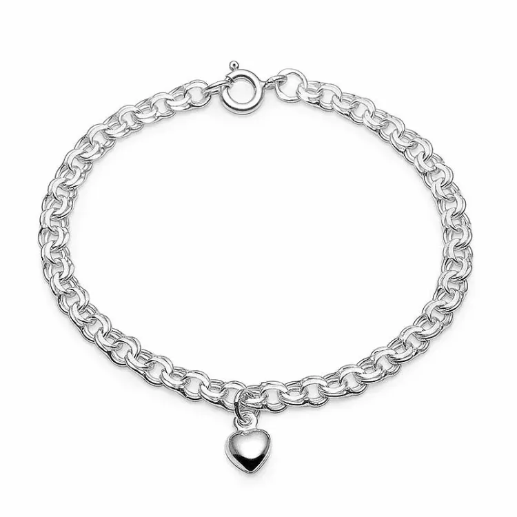 Aagaard hart armband in zilver