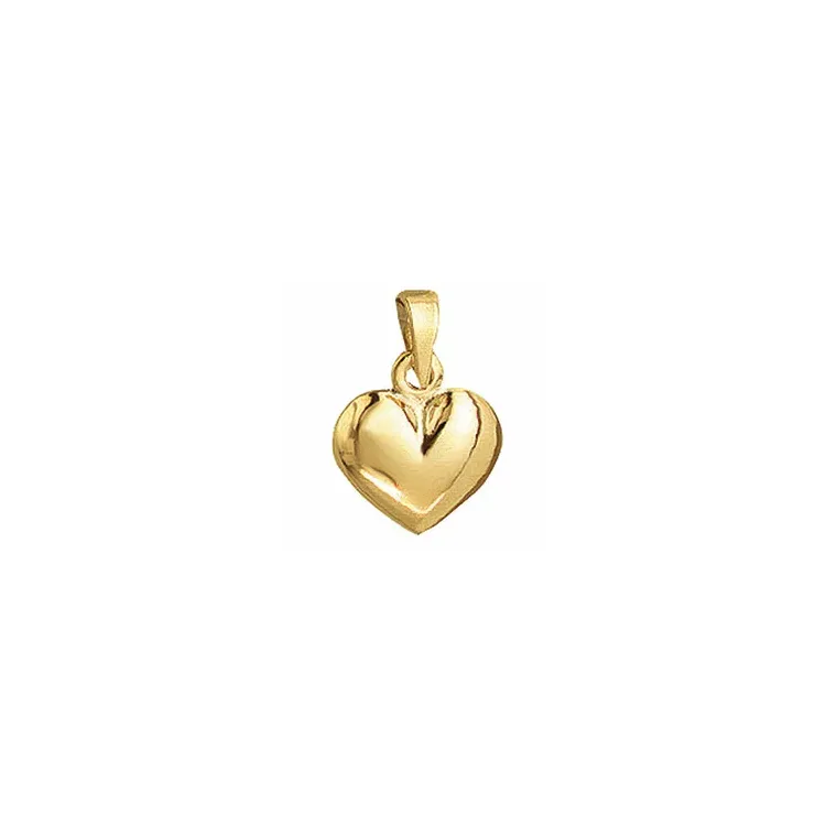 11 x 12 mm Aagaard hart hanger in 14 karaat goud