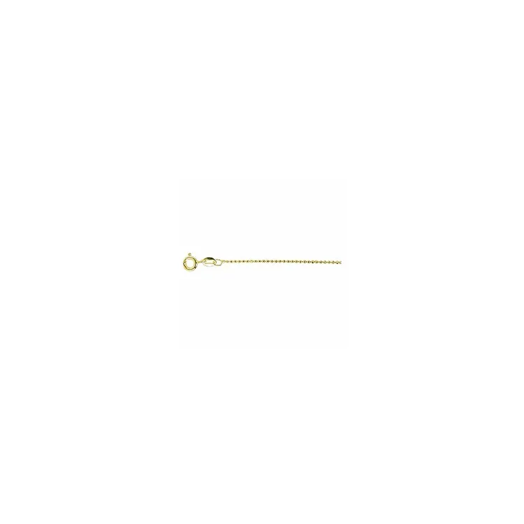 Kranz en Ziegler kogelketting in verguld sterlingzilver
