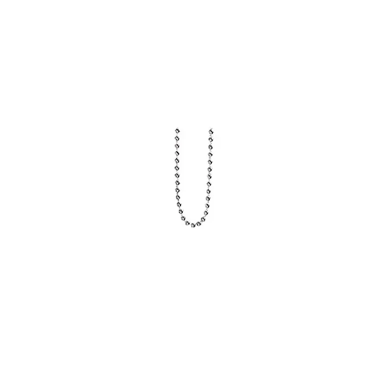 Aagaard kogelketting in gerodineerd zilver