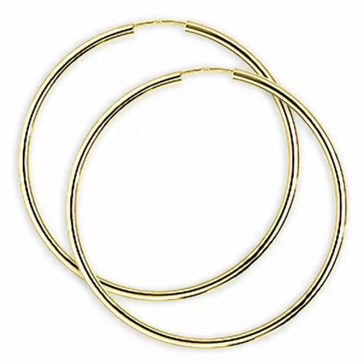 40 mm Aagaard creool in 14 karaat goud