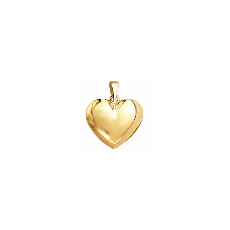 14 x 15 mm Aagaard hart hanger in 8 karaat goud