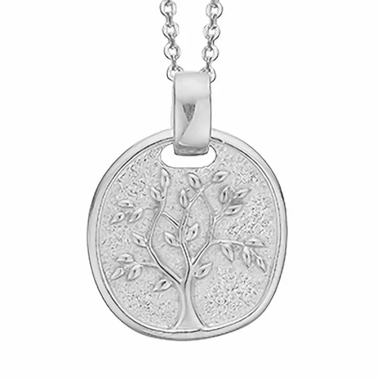 Aagaard boom van het leven ketting in zilver