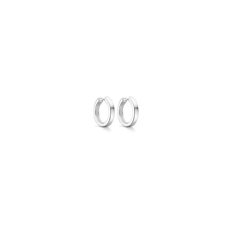 18 mm Støvring Design creool in zilver