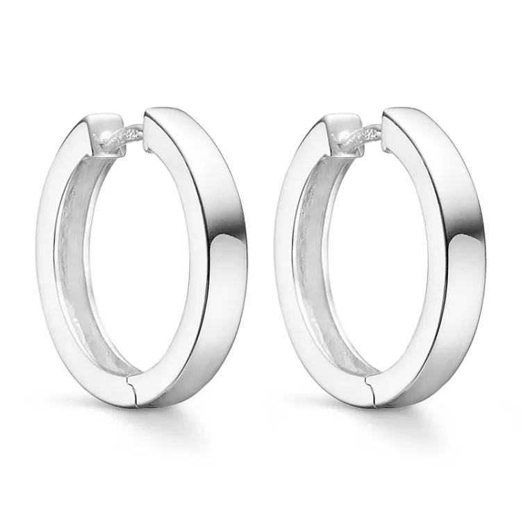 20 mm Støvring Design creool in zilver