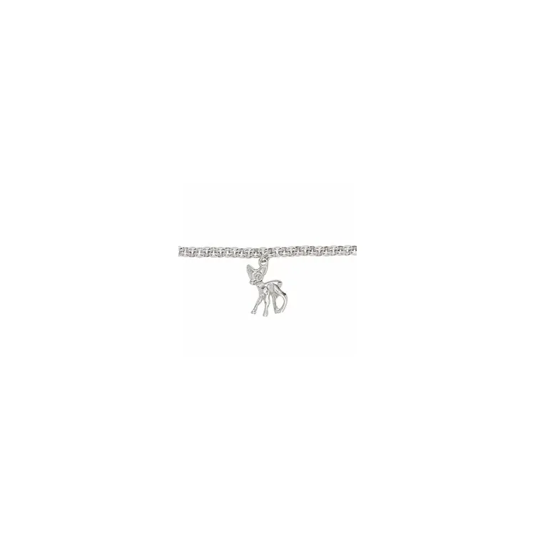Siersbøl damhert armband in zilver