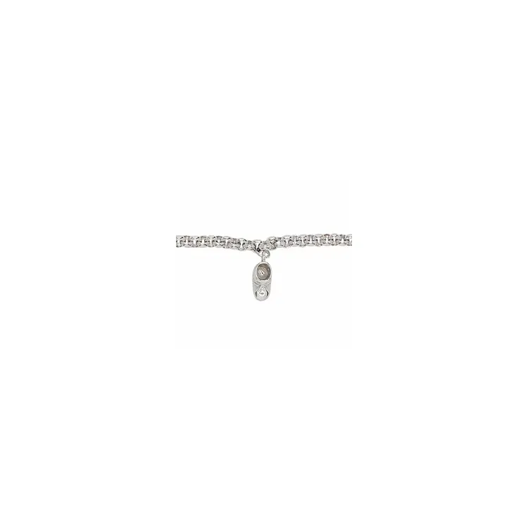 Siersbøl schoen armband in zilver