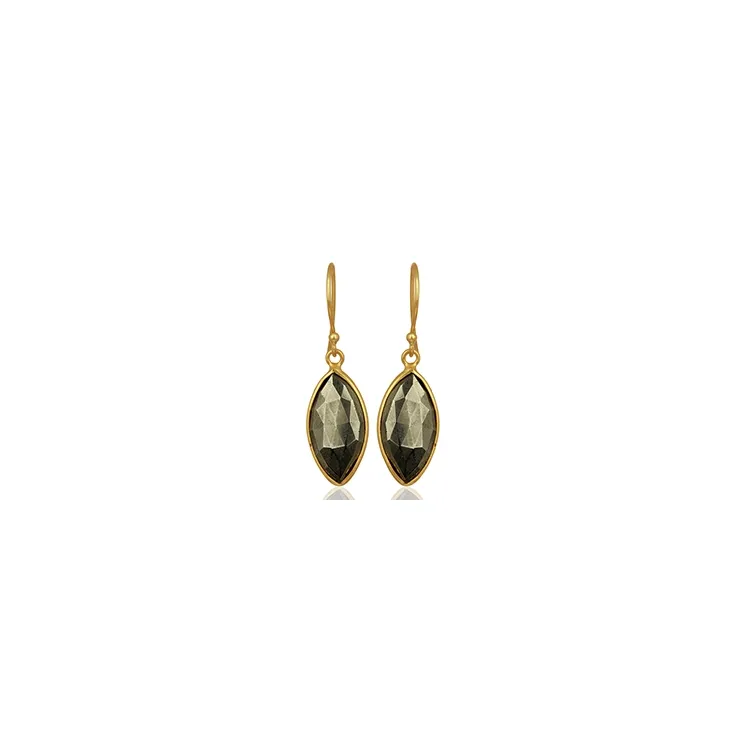 oorbellen in verguld sterlingzilver