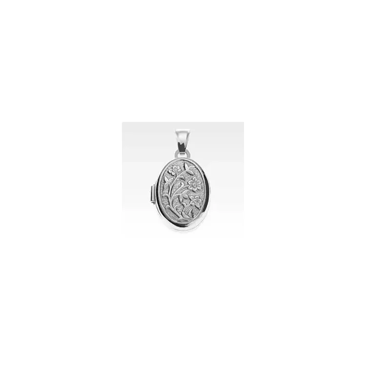 14 x 20 mm medaillon in zilver