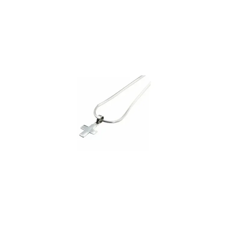 kruis hanger in zilver