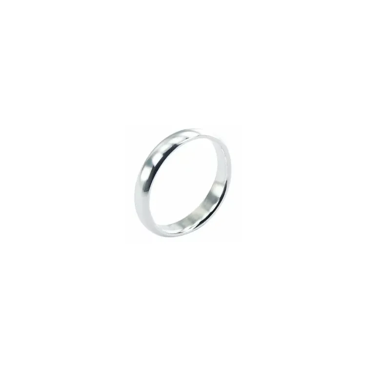 Glanzend ring in zilver