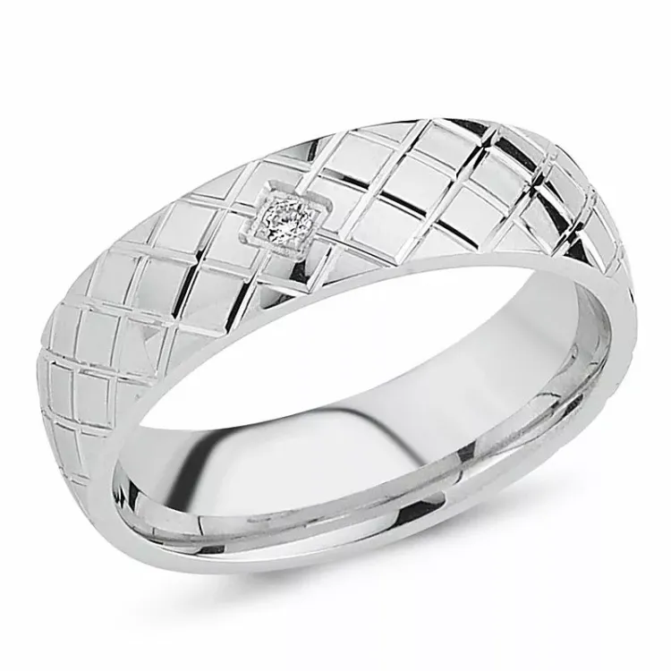 zirkoon ring in gerodineerd zilver