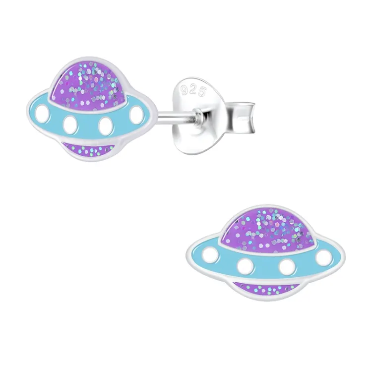 kinder oorbellen in zilver - Little Ones