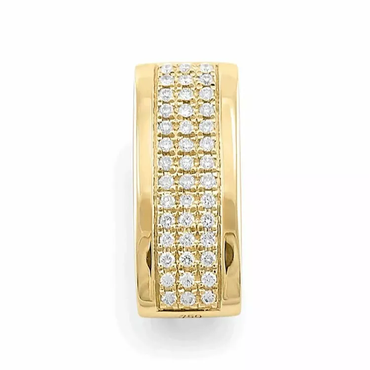 diamanten hanger in 14 caraat goud 0,25 ct