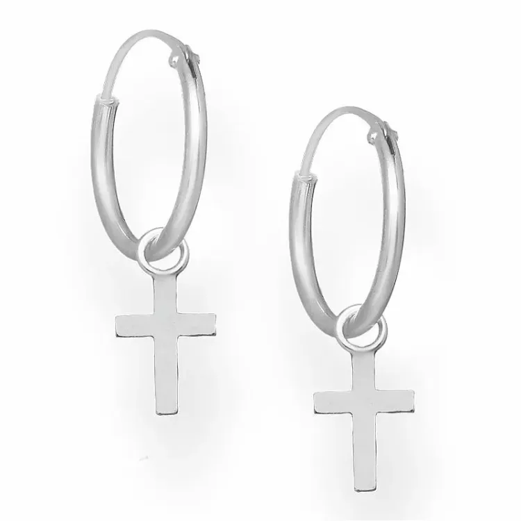 kruis creool in zilver - Amoré
