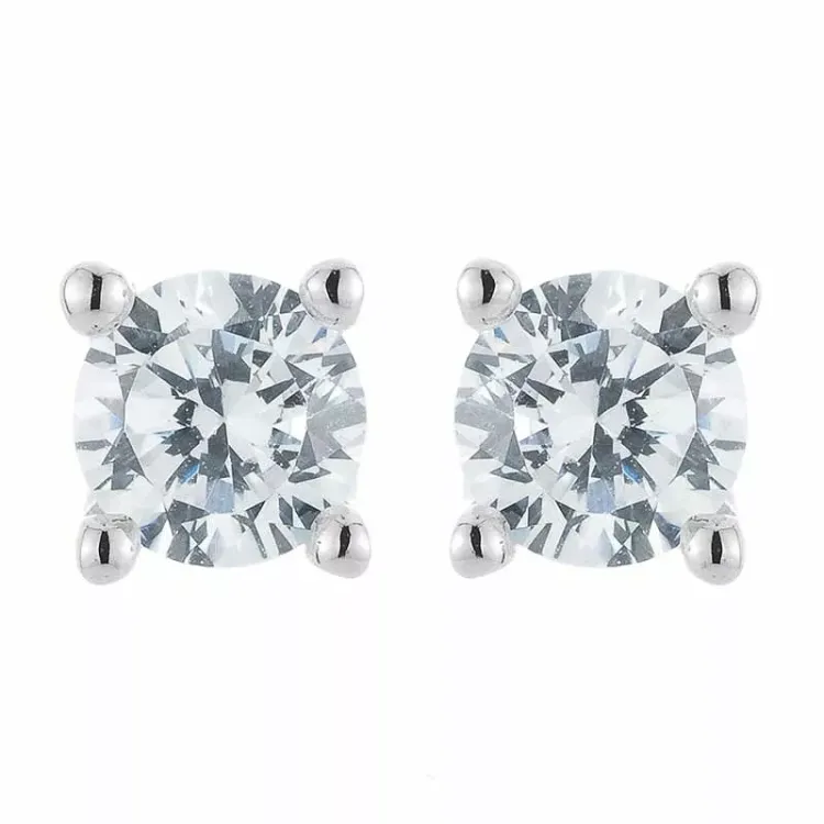 oorsteker in zilver