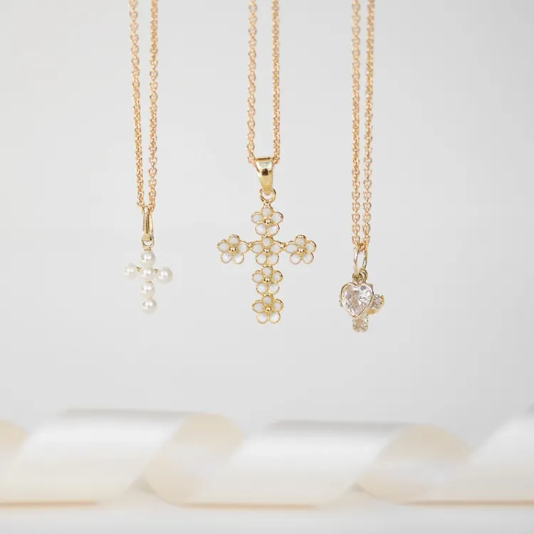 geloof-hoop-liefde zirkoon hanger in 9 karaat goud - Amoré