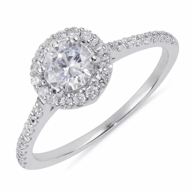 zirkoon ring in zilver