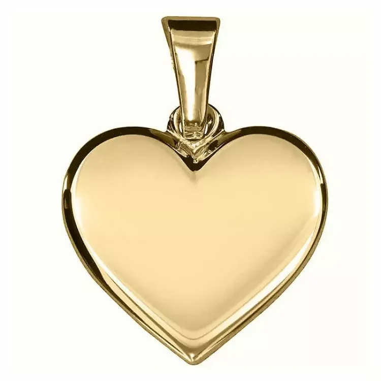 13 x 12,5 mm hart hanger in 8 karaat goud - Amoré