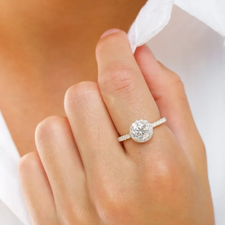 zirkoon ring in zilver