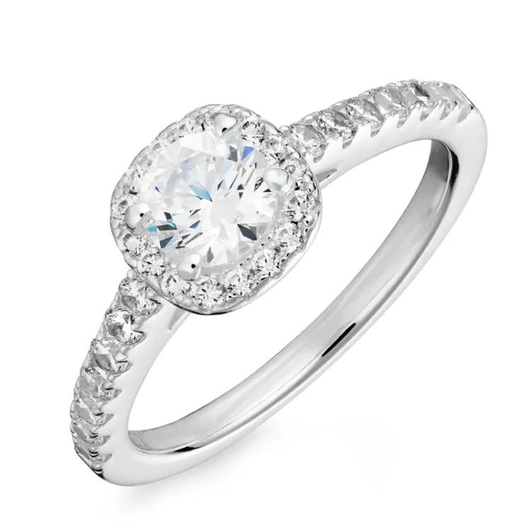 zirkoon ring in zilver
