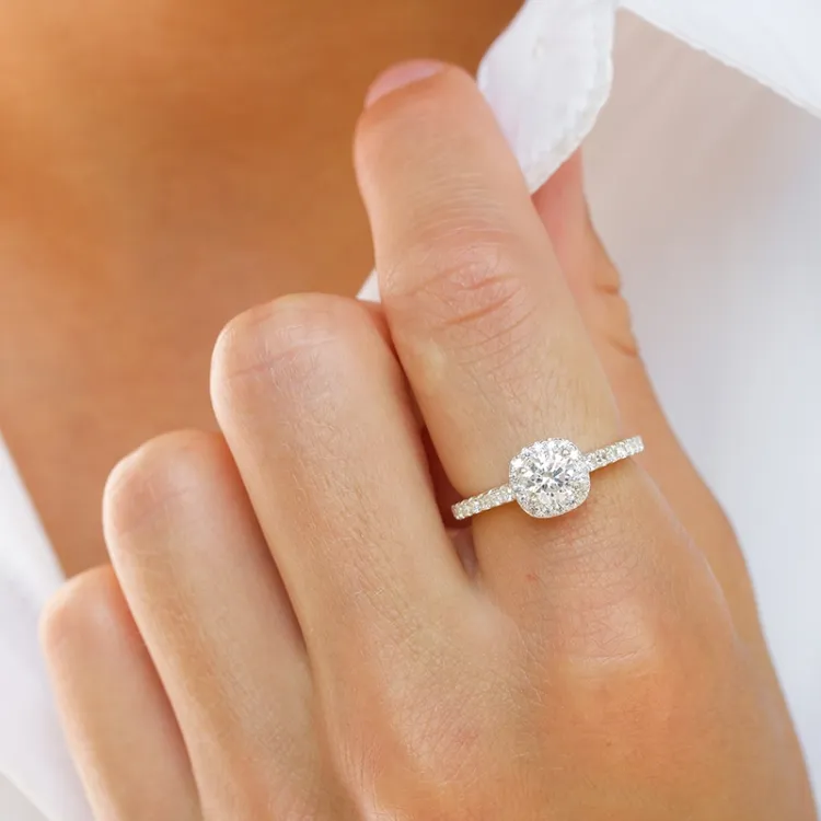 zirkoon ring in zilver