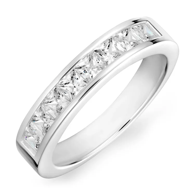 zirkoon mémoire ring in zilver