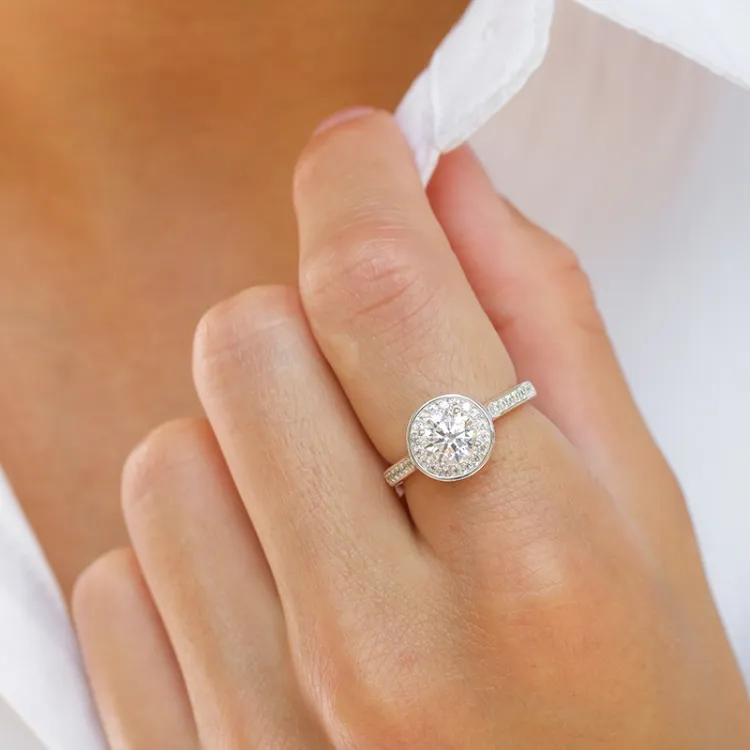 zirkoon ring in zilver