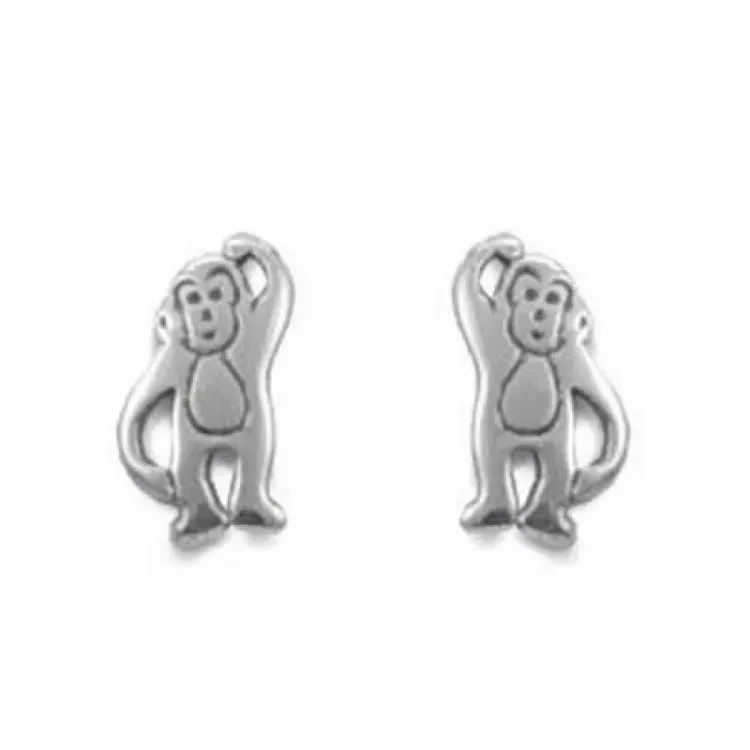 aap oorstek in zilver