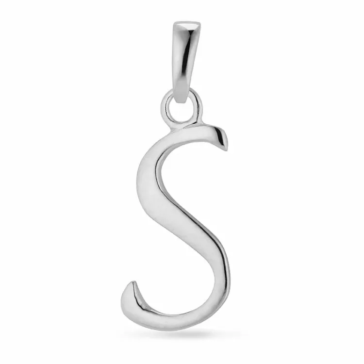 letter s hanger in zilver - My Letter