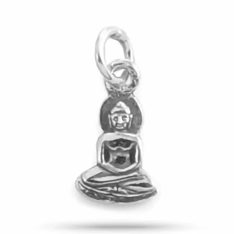 Buddha hanger in zilver