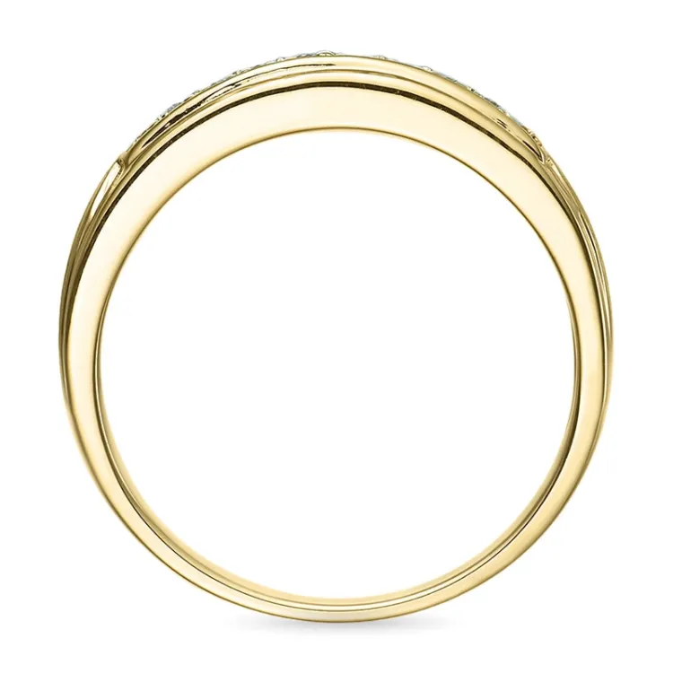 Diamant ring in 9 karaat goud 0,07 ct