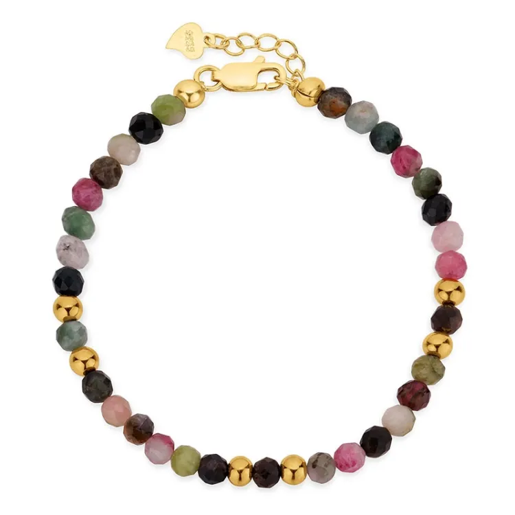 armband met toermalijn - Loom Stones