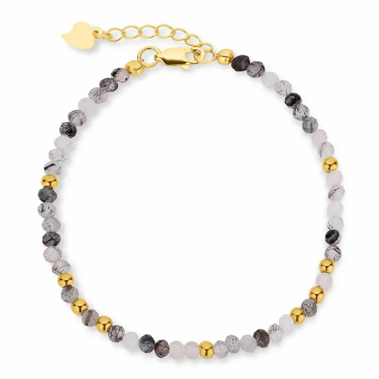armband met kwarts - Loom Stones