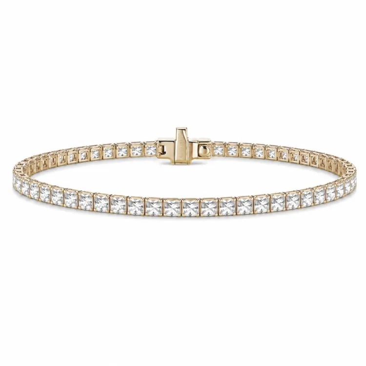 tennisarmband 2,86 ct in 14 karaat goud