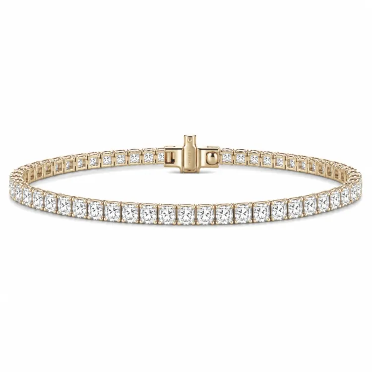 tennisarmband 5,00 ct in 14 karaat goud