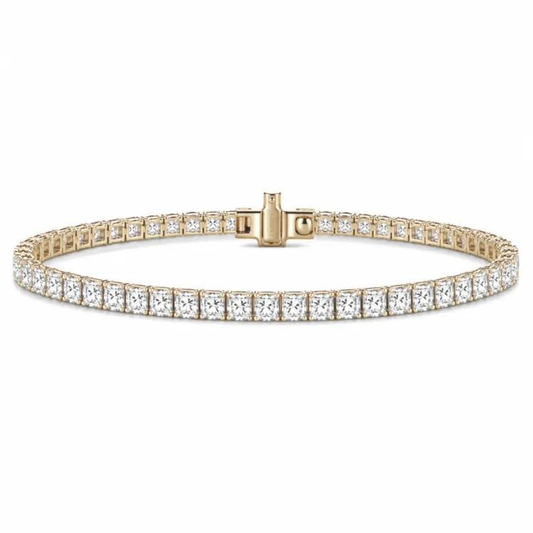 tennisarmband 4,64 ct in 14 karaat goud