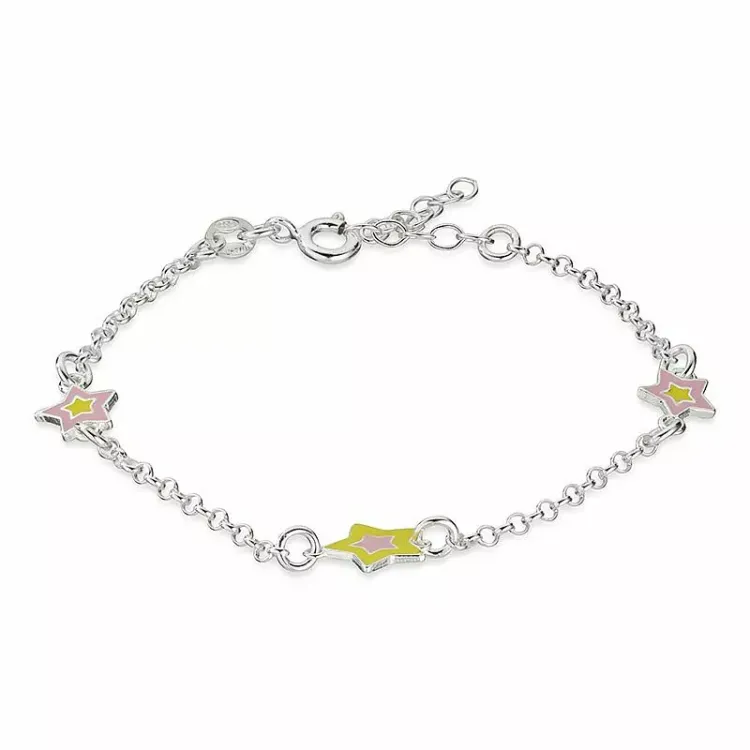 ster armband in zilver met ster in zilver