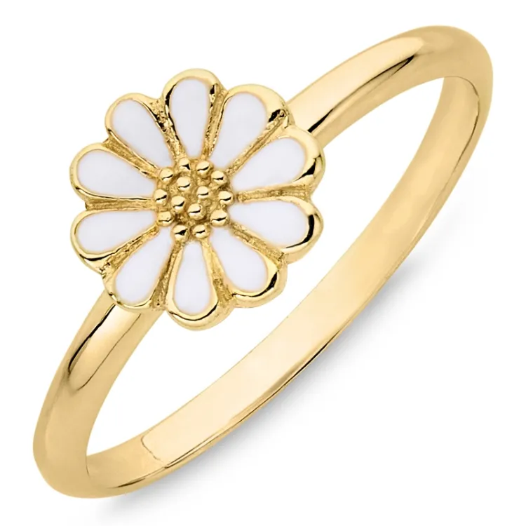 margriet ring in verguld sterlingzilver - Maggie